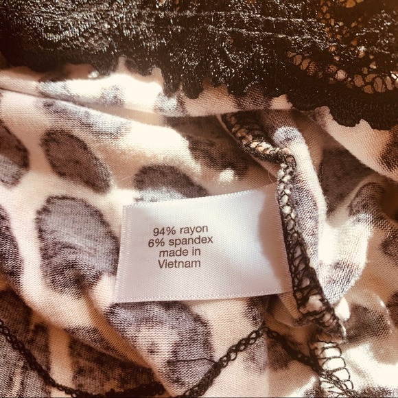 Lane Bryant Leopard Lace Camisole - Picture 5 of 6